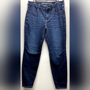 AE Curvy High Rise Jegging Jeans 16 Regular American Eagle Jean Hi Waist